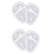 2 Pairs Metatarsal Pads Forefoot Pad Ball of Foot Soft Gel Cushions Shoe Insert