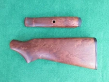 H & R NEF Handi Rifle Wood Butt Stock & Forend Set Forearm NICE