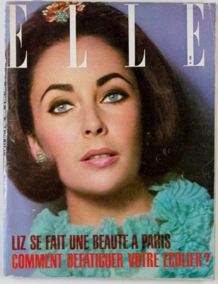 Elizabeth Taylor IAN FLEMING James Bond ELLE October 1963 Edwige FRANCOISE HARDY