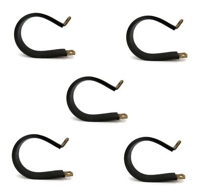 Adel 754-32-2-8 Aircraft Cushioned Wire Hose Loop Clamp 7543228 Lot of 5