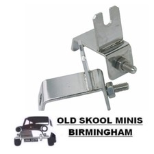 CLASSIC MINI FRONT SPOT & FOG LIGHT STAINLESS STEEL BRACKET XBU10046 PAIR 1H18