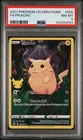 2021 POKEMON CELEBRATIONS #005 FULL ART/PIKACHU PSA 8