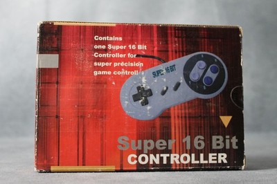Super 16 Bit Controller für SNES Super Nintendo I Retro Sammler I
