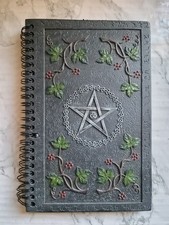 Nemesis Now Wiccan Book of Shadows Resin Cover Journal Notebook