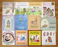 Lot 12 WILLIAM STEIG Picture Books Sylvester Magic Pebble Doctor De Soto L1