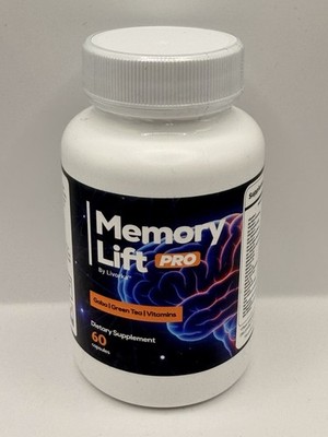 Memory Lift Pro Brain Support Supplement 60 Capsules Exp 8/27 SEALED