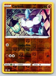 Carbink 108/196 Lost Origin Reverse Holo Uncommon