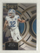 2023 Panini Select - Premier Level Brian Branch #135 (RC)