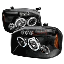 Spec-D Tuning 2LHP-FRO01JM-TM Halo LED Projector Headlight for 01 to 04 Nissa...