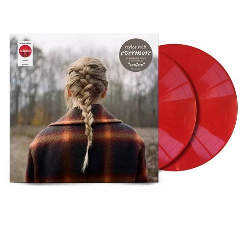 Evermore [2LP] Taylor Swift 2021 Red Vinyl Limited Edition New Sealed