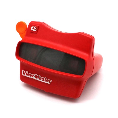 Viewmaster Viewer Red Model L Orange Lever View-Master Toy Made in USA ...
