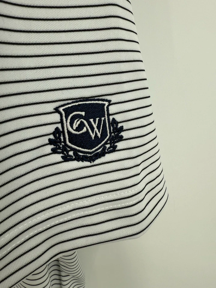 NUEVA Camisa Polo de Golf Adidas Performance Para Hombre Grande The Club At Carlton Woods Foto 3 de 4