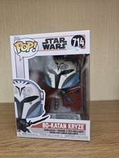 FIGURA DE VINILO VOLADOR FUNKO POP STAR WARS #714 BO-KATAN KRYZE CON SABLE OSCURO