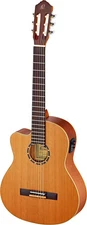 Ortega Guitars RCE131L Family Series Pro Left Handed Acoustic Electric-Nylon ...