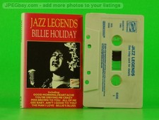 BILLIE HOLIDAY JAZZ LEGENDS BILLIE HOLIDAY 133 13 Track Audio Cassette DITTO