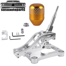 Billet Shifter Box Assembly Wgold Knob For Accord 03-07 Cl7 Cl9 04-08 Tsx Tl Billet Shifter Box Assembly Wgold Knob For Accord 03-07 Cl7 Cl9 04-08 Tsx Tl