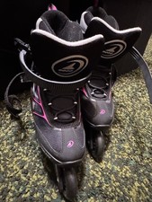 ZETRABLADE Rollerblade Women's Size 10 Fitness Inline Skate in Black and Pink