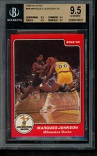 1983-84 Star #44 Marques Johnson SP BGS Quad 9.5