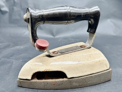 VINTAGE RADIAHOK NR. 360 ELEKTRISCHER FLACHEISEN BAKELIT GRIFF SAMMLERSTÜCK RETRO