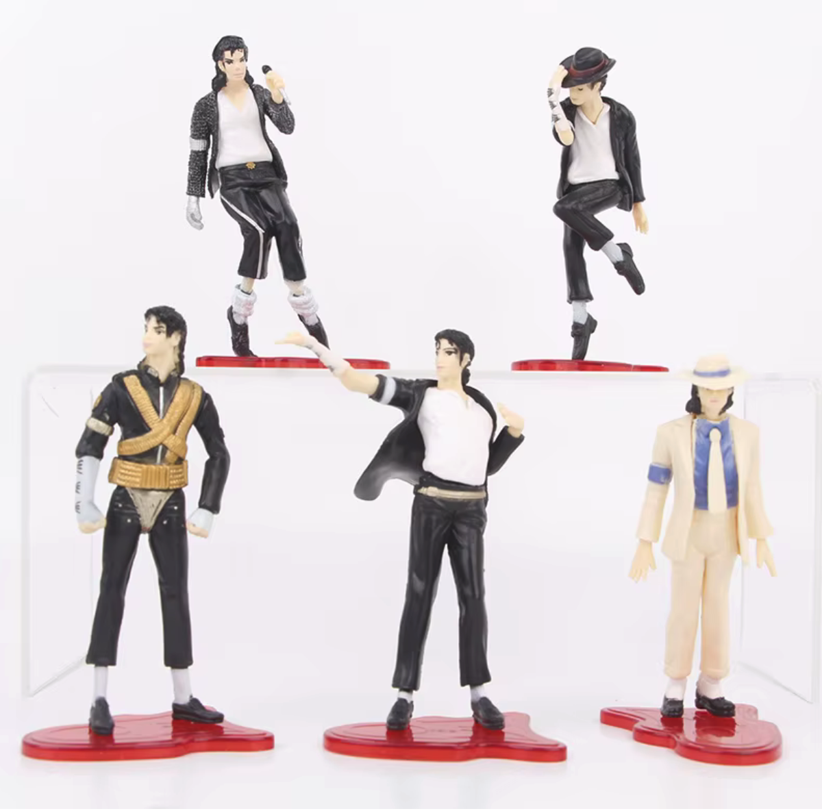 Michael Jackson The King of Pop PVC Action Figure Toy Set of 5 | eBay