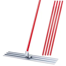 GarveeTech Bull Float Concrete Tools 48x8" Square Edge Bull Floats Magnesium ...