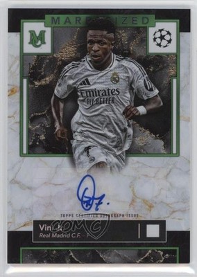 2024-25 Museum Collection UEFA Club Competitions 1/1 Vinicius Junior Auto 1tf2