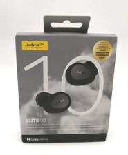 Jabra Elite 10 Titanium Black Noise cancelling Wireless Earbuds True