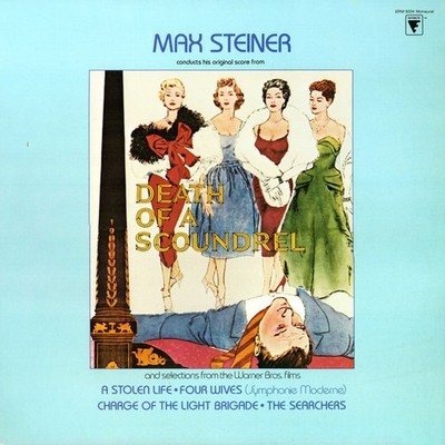 Max Steiner - Death Of A Scoundrel (LP, Comp, Mono) (Very Good Plus (VG+))