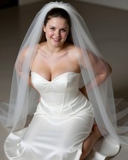 Beautiful Brides Model 8x10 Photo Print 15516 Pretty Woman Wedding