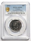 2023 Canada 50 Cents — photo from another recent sale