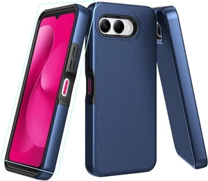 Pour T-Mobile Revvl 8 5G Étui téléphonique avec protecteur d'écran,Revvl8 Cas double couche
