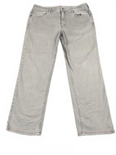Tommy Bahama Men’s Gray Straight Leg Jeans 38x30 Stretch Casual Pants