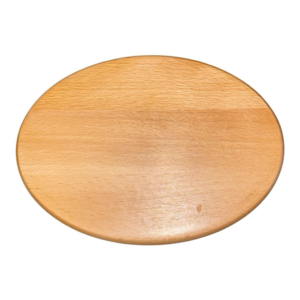 STAUB CAST IRON - ACCESSORIES9-inch, Round, Magnetic Wood Trivet, Brown - Image 2 of 3