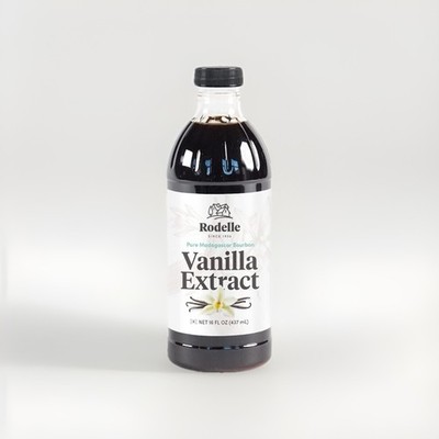 Rodelle Pure Madagascar Bourbon Vanilla Extract 16 FL OZ (437 mL) Best By 4-9-30