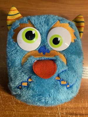 Mattel Tizzy Tongues Blue Monster Interactive Plush Toy Sound And Google Eyes