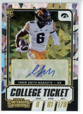 2021 Contenders Draft Picks Ihmir Smith-Marsette College Ticket RC Auto /23