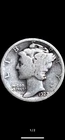 Mercury Dime 1923 G Silver