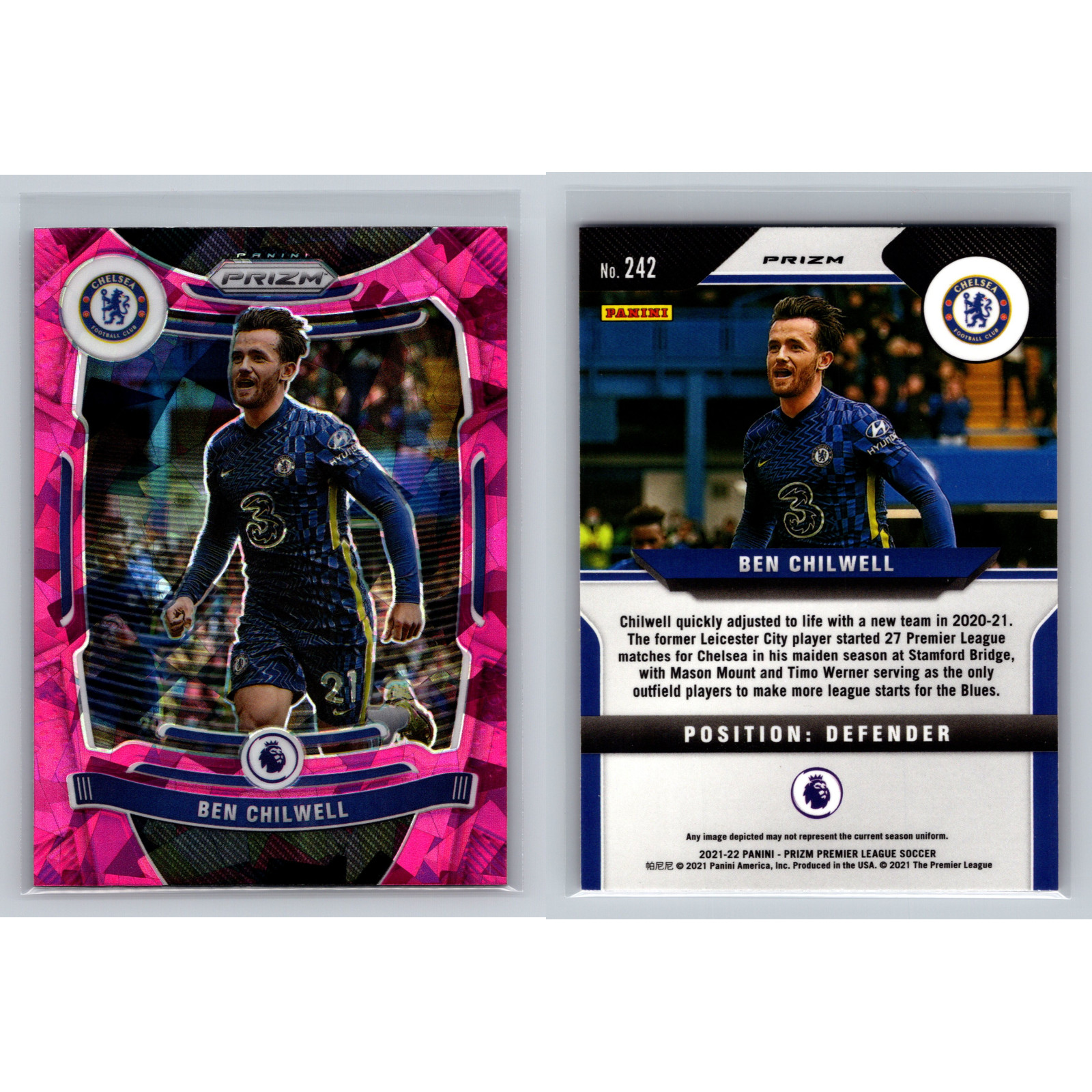 Chelsea Lot Topps Panini Rookie RC Premier UEFA Prizm Select Insert Parallel 20c view 4