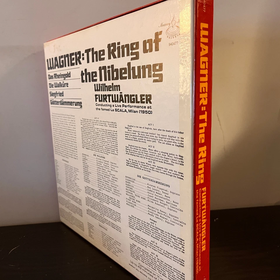 WAGNER The Ring Of The Nibelung Box Set (1977) - 12" Vinyl Record 11xLP - EX - Image 2 of 4