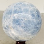 Natural Blue Celestite Crystal Sphere Ball Healing Madagascar 2840G (6.26LB) — photo 7