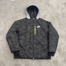 Boys' Nike Ultimate Digital Camo Reflective Jacket Hoodie Coat Size XL