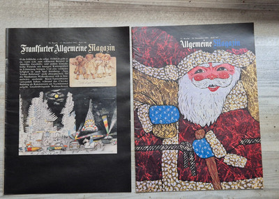 FAZ Magazin 2 Hefte aus 1982  - Hefte 146, 147:  17.12.  24.12.