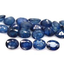10.46 CT. Gemstone Heated 23Pcs Blue Sapphire Madagascar Oval