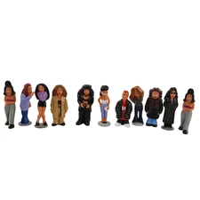 Lot of 11 Homies Figures Homie Girl Chicas Set Vintage Urban Mini Collectibles