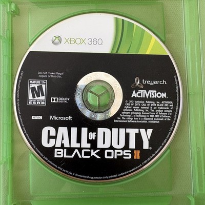 Call of Duty Black Ops 2 II (Xbox 360, 2012) Disc Only Tested