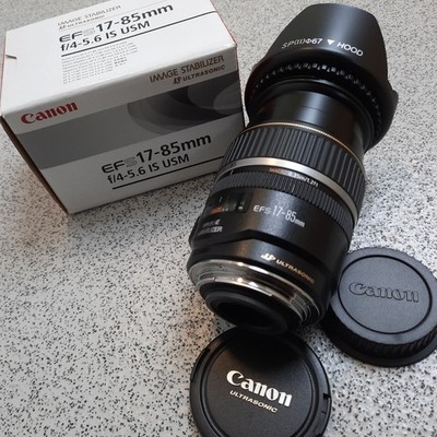 Canon EF-S 17-85mm f/4-5.6 IS USM Ultrasonic Zoomobjektiv für -EOS Digitalkameras