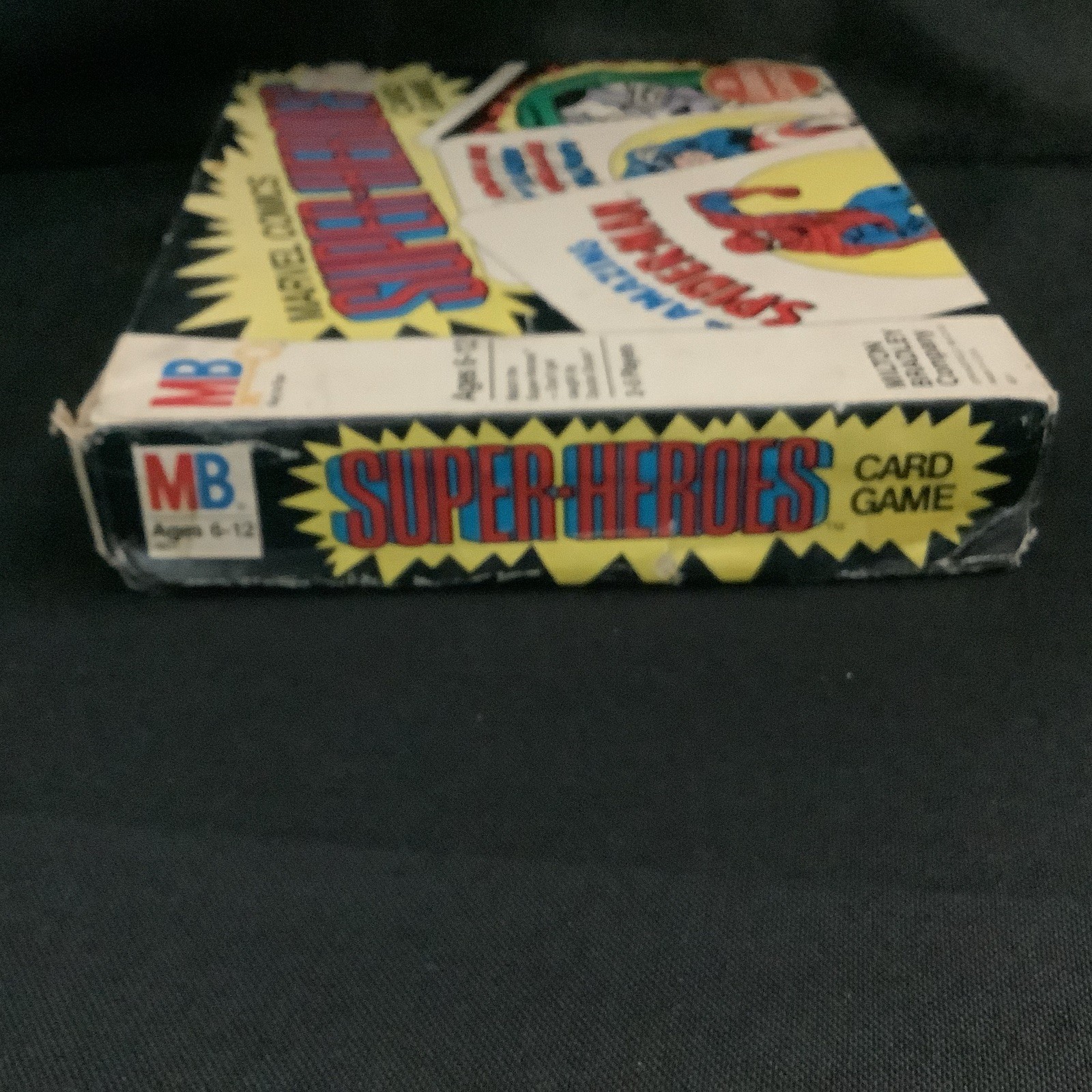 Vintage 1978 Marvel Comics Super-Heroes Card Game –Instruction Card Original Box