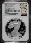 2025-W (PF70) Proof American Silver Eagle ~U.S. Army Privy~$1 NGC FDOI First Day