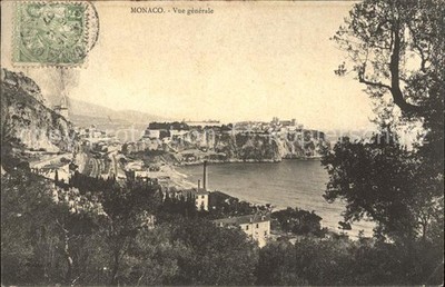 Monaco Vue generale Le Rocher