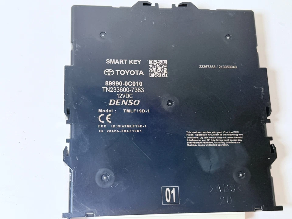 2022 TOYOTA TUNDRA THEFT-LOCKING SMART KEY MODULE | OEM 89990-0C010 - Image 2 of 4
